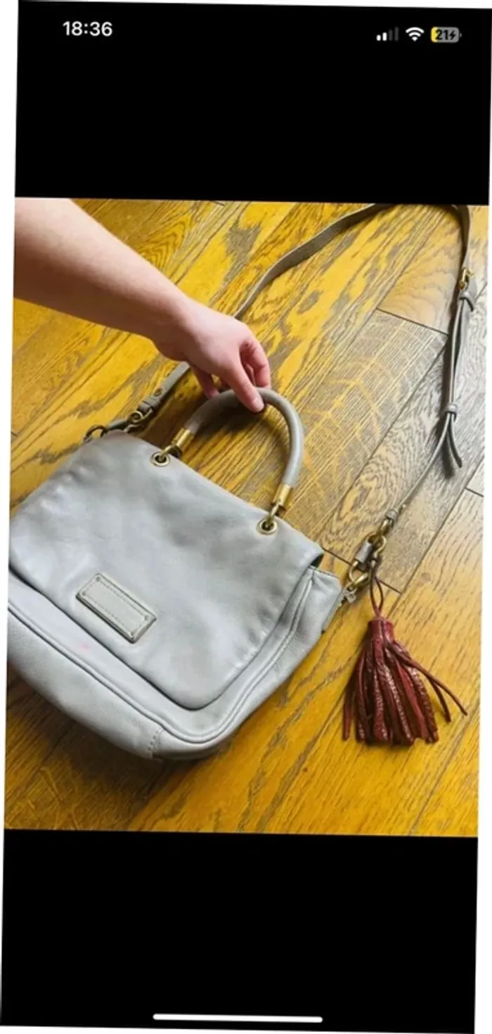 Sublime sac en cuir marc jacobs modèle « too hot to handle - photo numéro 3