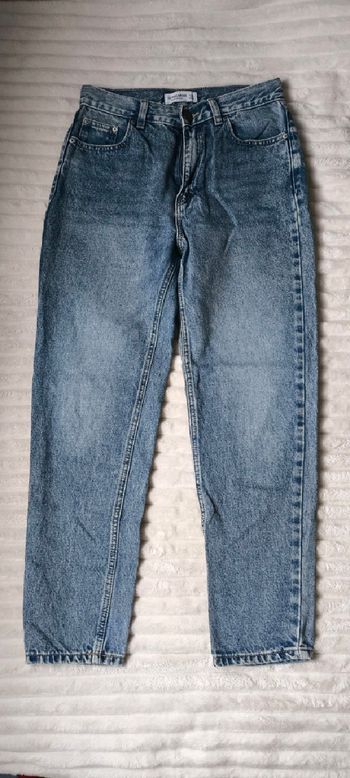 Jean Mom/Droit Pull & Bear T36-S