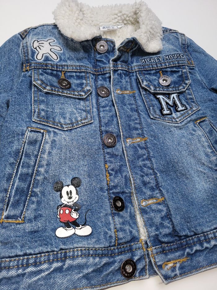 Veste en jean rembourrée, Mickey - photo numéro 2
