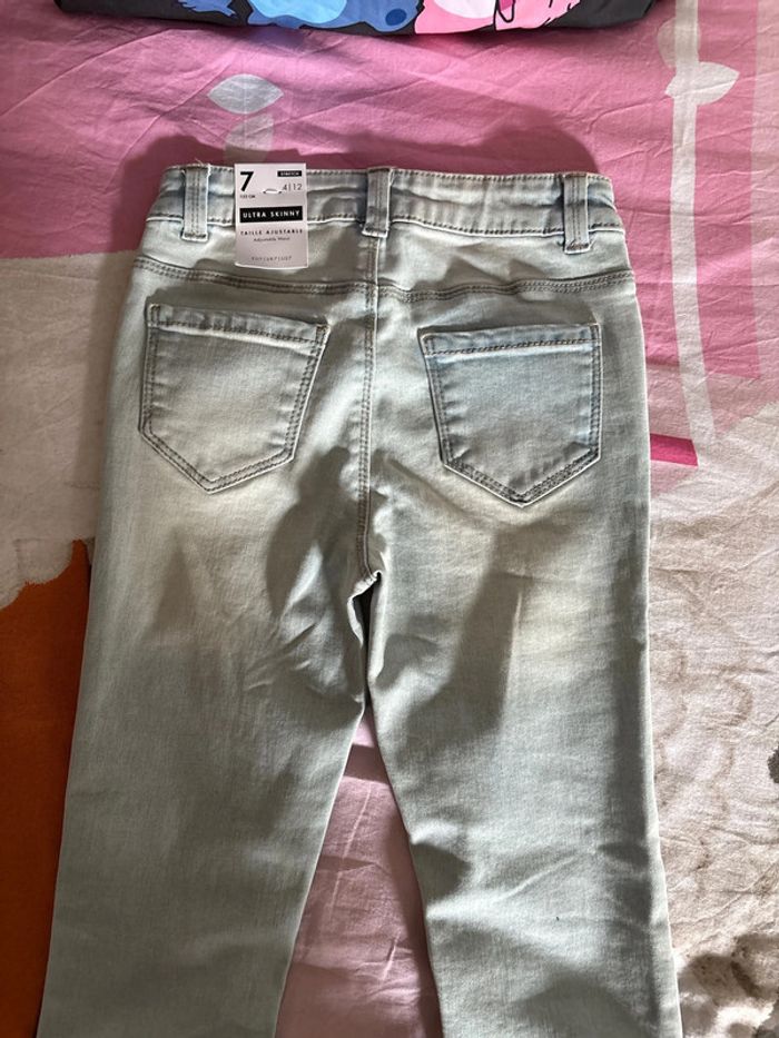 Jean stretch taille 7 ans - photo numéro 4