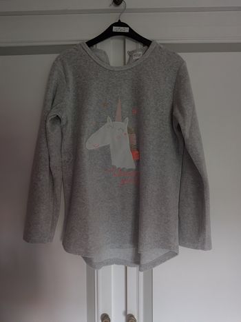 Chemise de nuit licorne courte