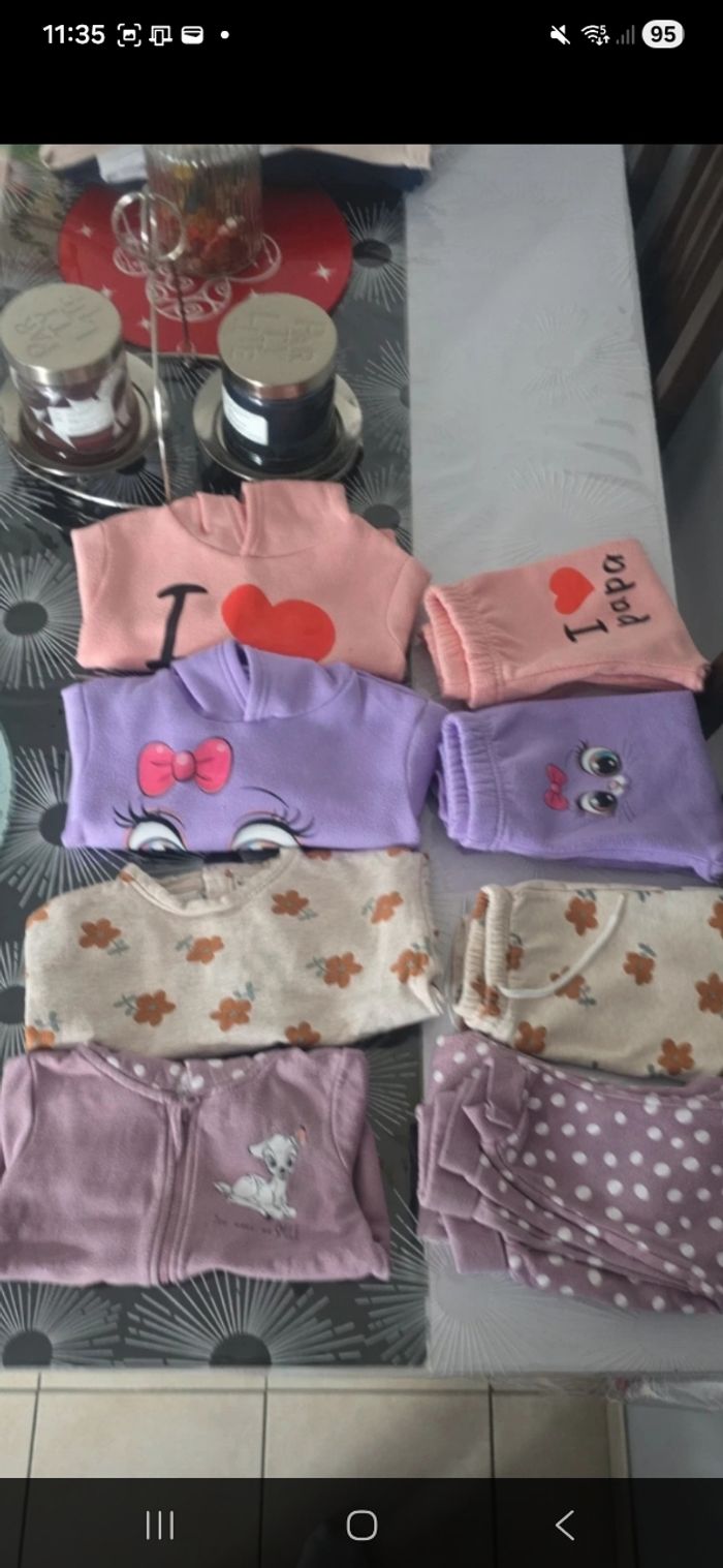 Lot vêtements fille 12 mois - photo numéro 9