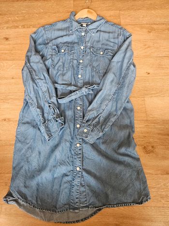 Robe chemise maternité taille S