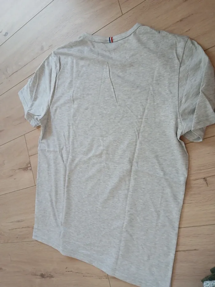 Tee shirt gris le coq sportif - photo numéro 3