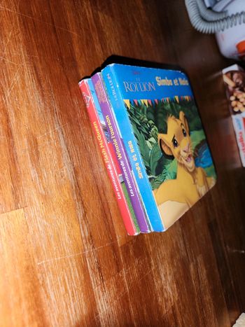 Lot de 3 livres petit Disney
