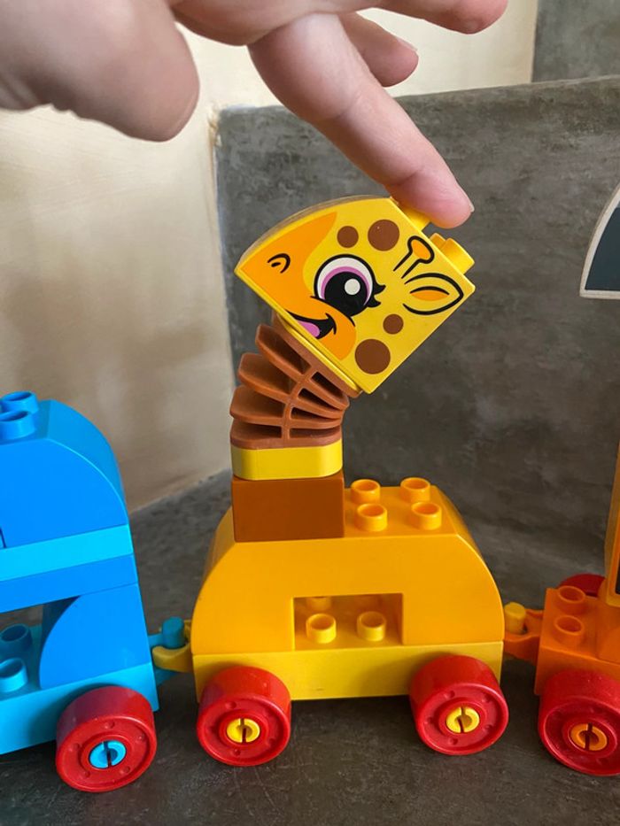 Train des animaux Duplo lego - photo numéro 5