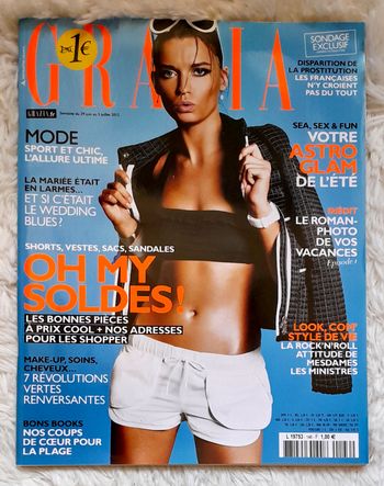 Magazine Grazia juin juillet 2012