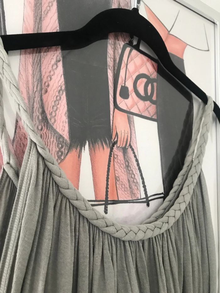 Robe fluide col tressé taille unique - photo numéro 3
