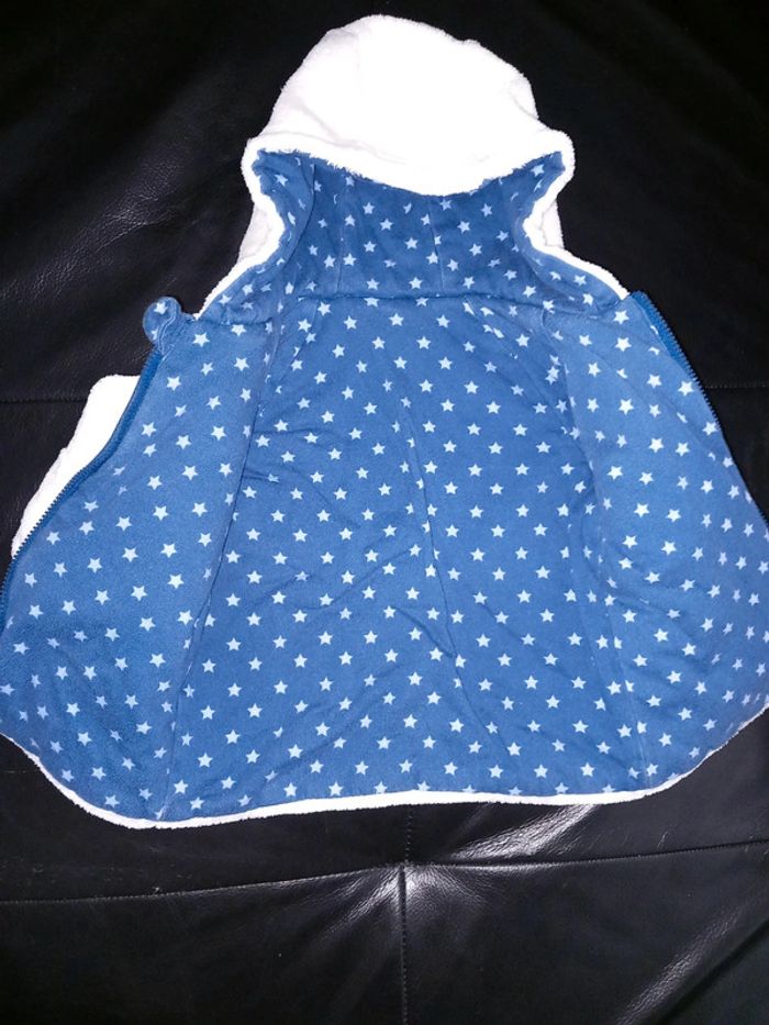 Veste réversible douce 6 mois - photo numéro 2