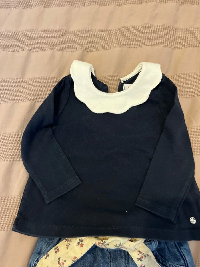 Ensemble petit bateau 12 mois 74cm - photo numéro 2