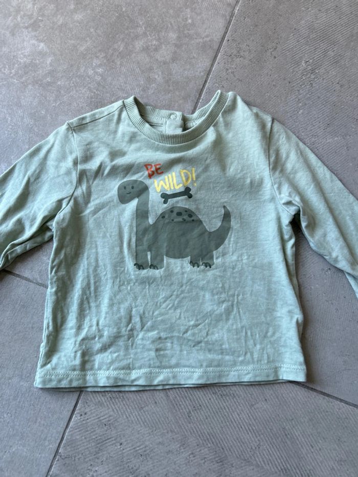 Manche longue bébé 6 mois