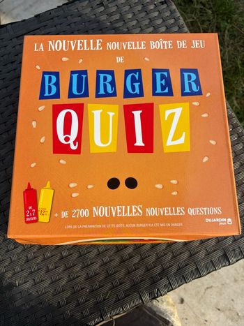 Burger quiz