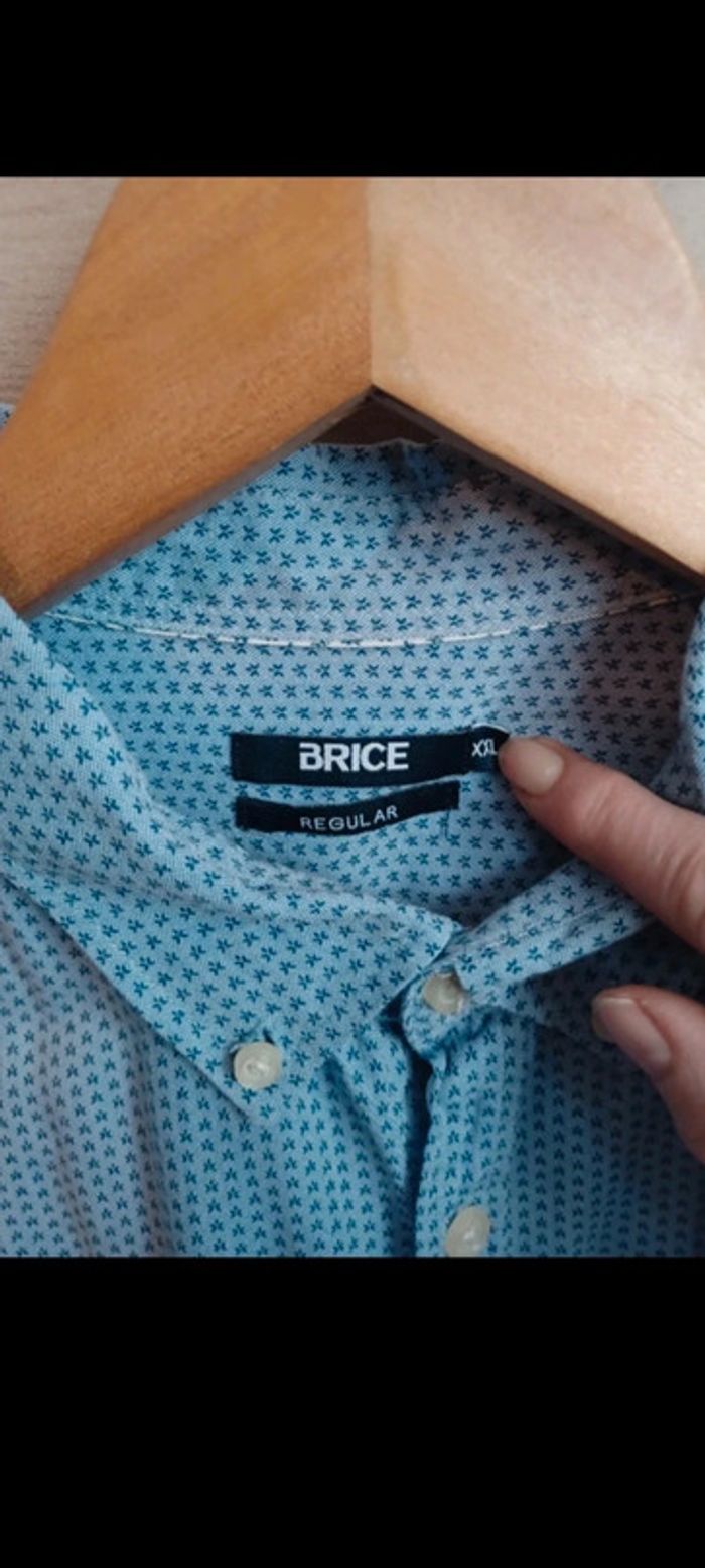 Chemise homme Manches courtes Taille XXL Marque Brice - photo numéro 3