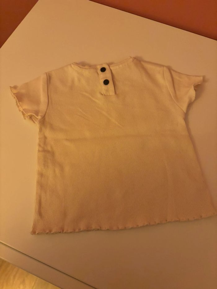 T-shirt ZARA I préfère colours 6-9m/74 - photo numéro 6