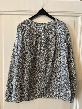 Blouse manches longues imprimée style Liberty 12 ans - Bonpoint