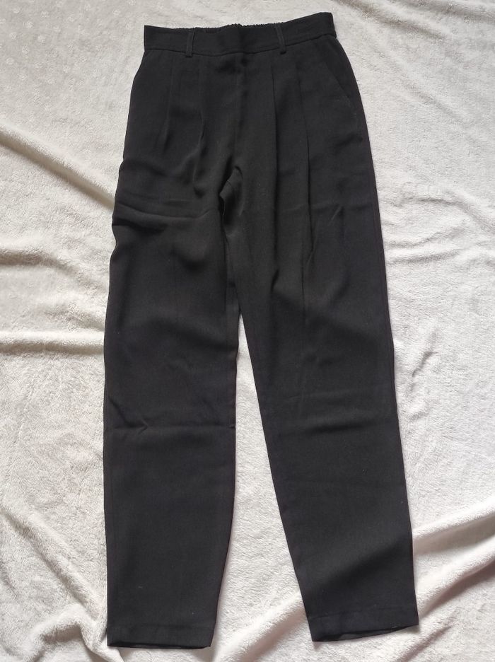 Pantalon noire décontractée taille XS - photo numéro 2