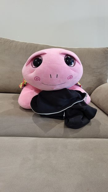 Grosse peluche tortue 