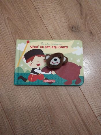 Livre enfant marionnette