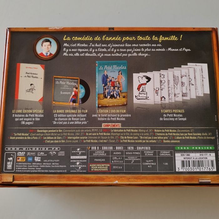 Coffret DVD Le Petit Nicolas - La Boîte à Trésors - photo numéro 6