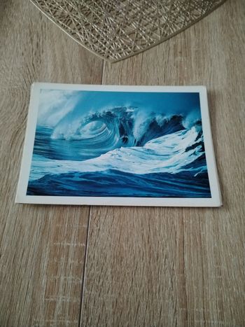 Carte postale Effet de vague