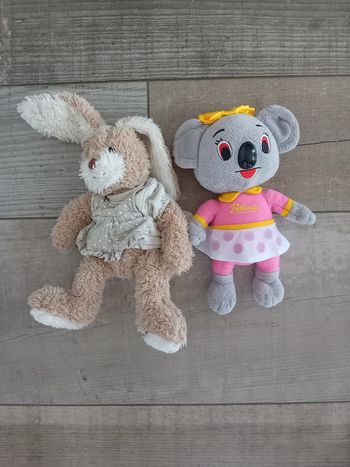 Lot de 2 peluches