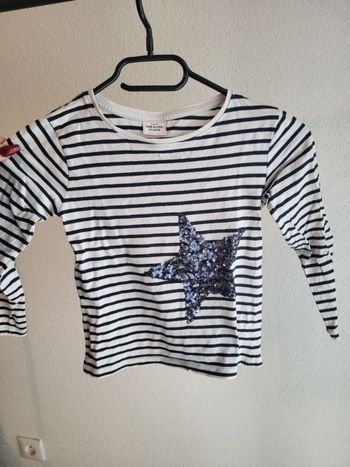 Pull leger sequin