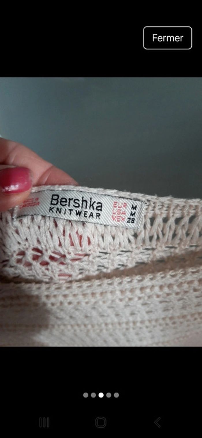 Pull ajouré beige 38 - photo numéro 3