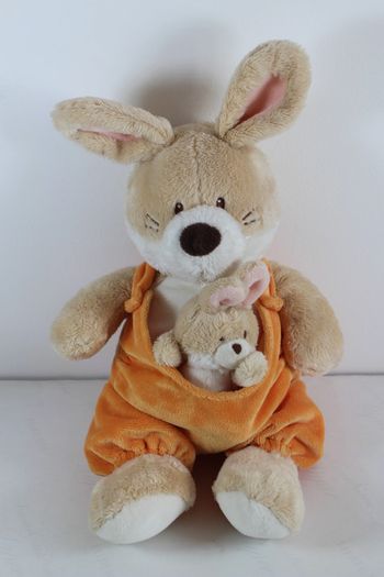 Simba Nicotoy Peluche Kangourou et Bébé Kangourou