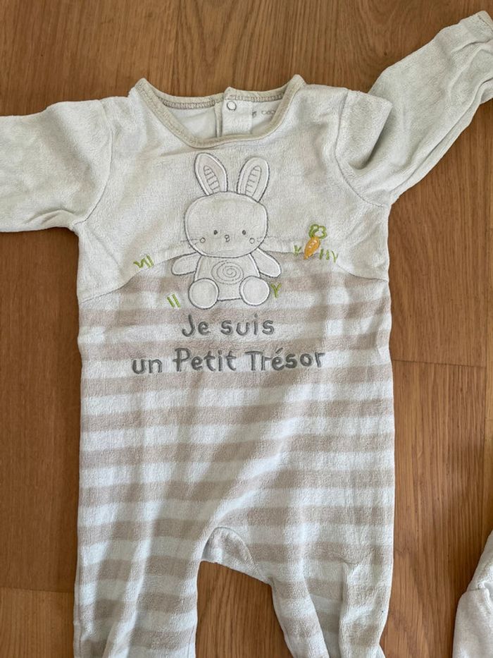 Pyjamas 1 pièce bébé - photo numéro 3