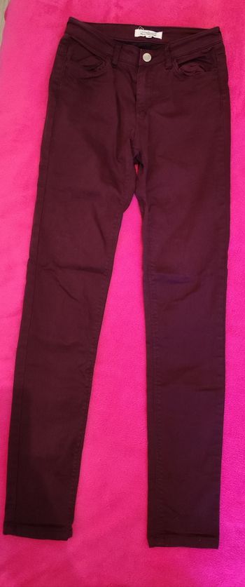Pantalon bordeau