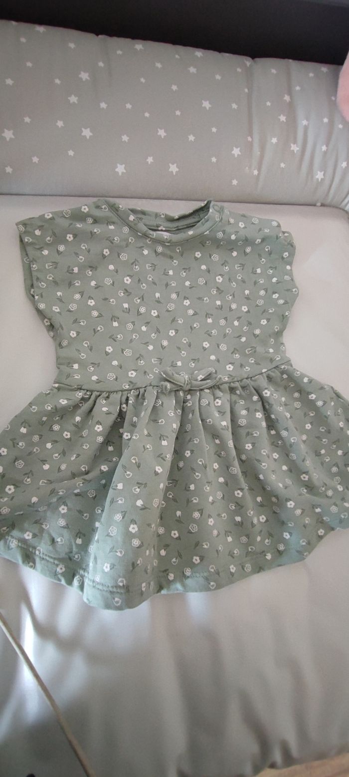 Robe manche courte