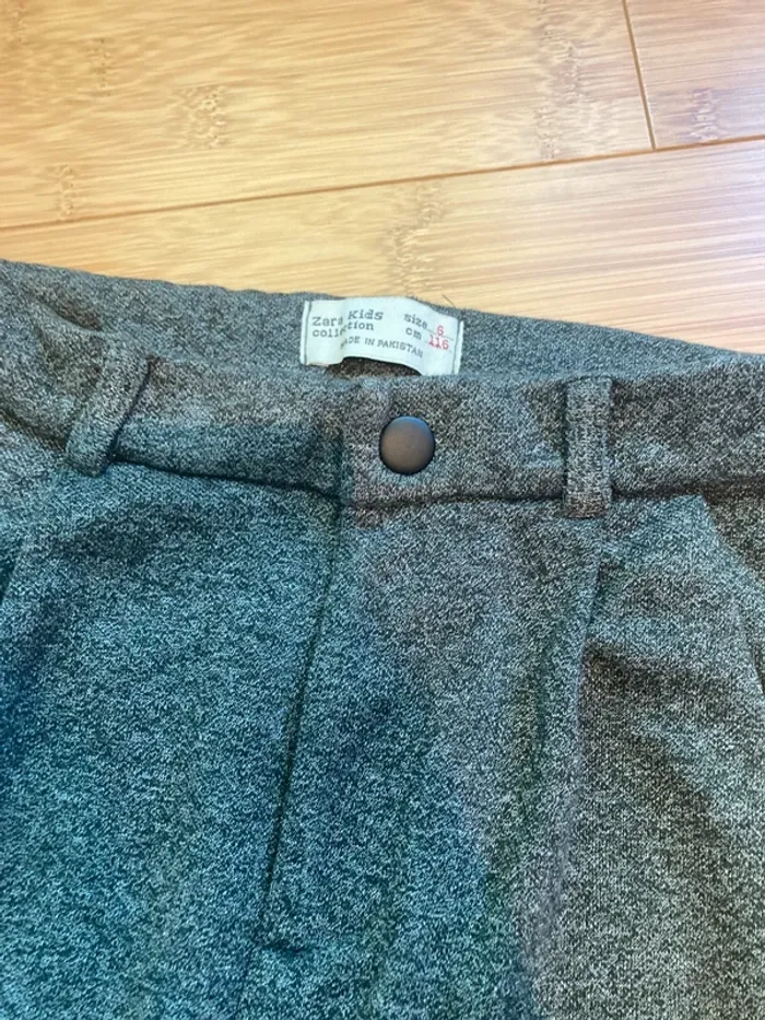 6 ans - pantalon faisant habillé matière jogging avec élastique de réglage à l’intérieur - photo numéro 4