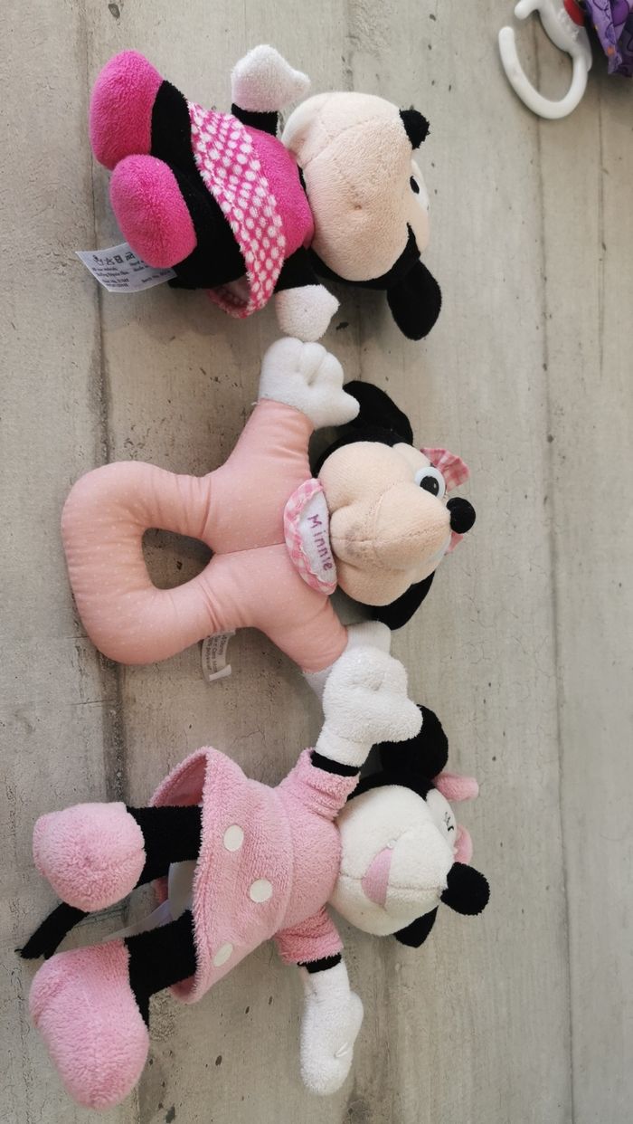 Lot 3 peluche minnie - photo numéro 2