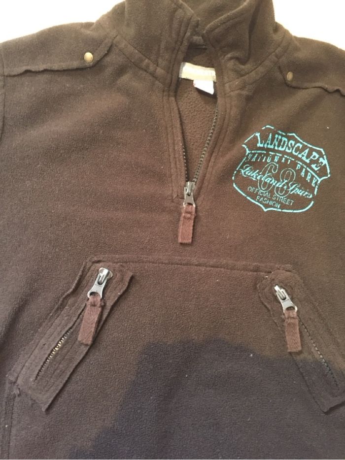 Pull chaud polaire 8 ans