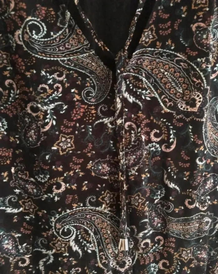 Robe à motif cachemire - photo numéro 2