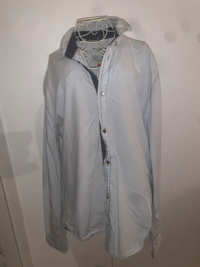 Chemise bleu