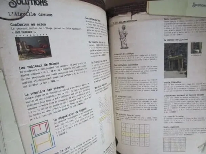 Cahier de vacances (adultes) Enquêtes sur les larcins de Lupin - photo numéro 8