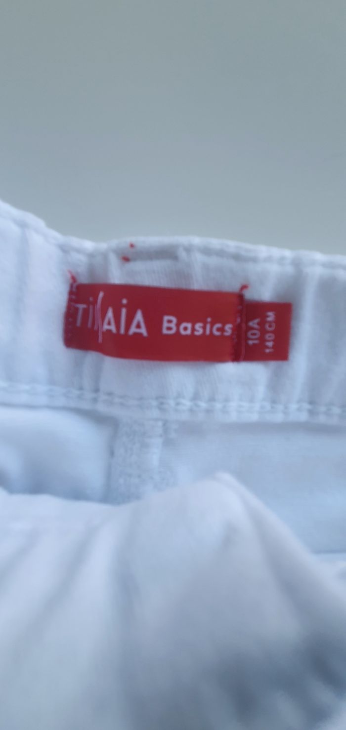 Short blanc Tissaia 10 ans - photo numéro 2