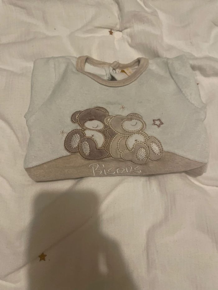 Grenouillère en velours