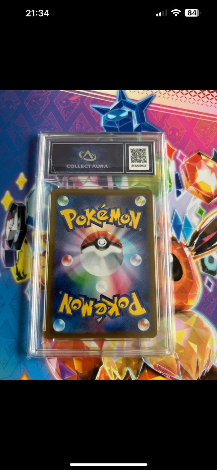 Carte Pokémon Palkia Vstar grader 9 ca - photo numéro 2