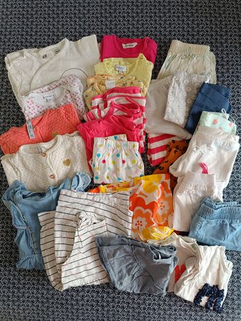 Lot été fille 6 mois 