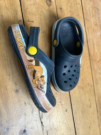 Sandales plastique marine Simba roi lion 27