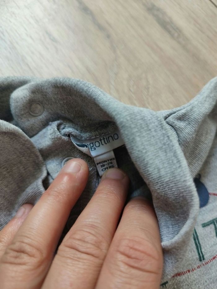 Lot T shorts manches longues 18 mois - photo numéro 3