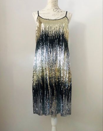 Robe de soirée pailletée