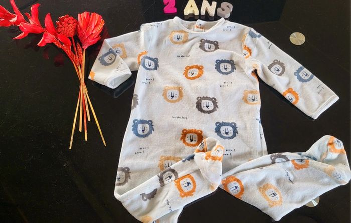 Pyjama chaud antidérapant
