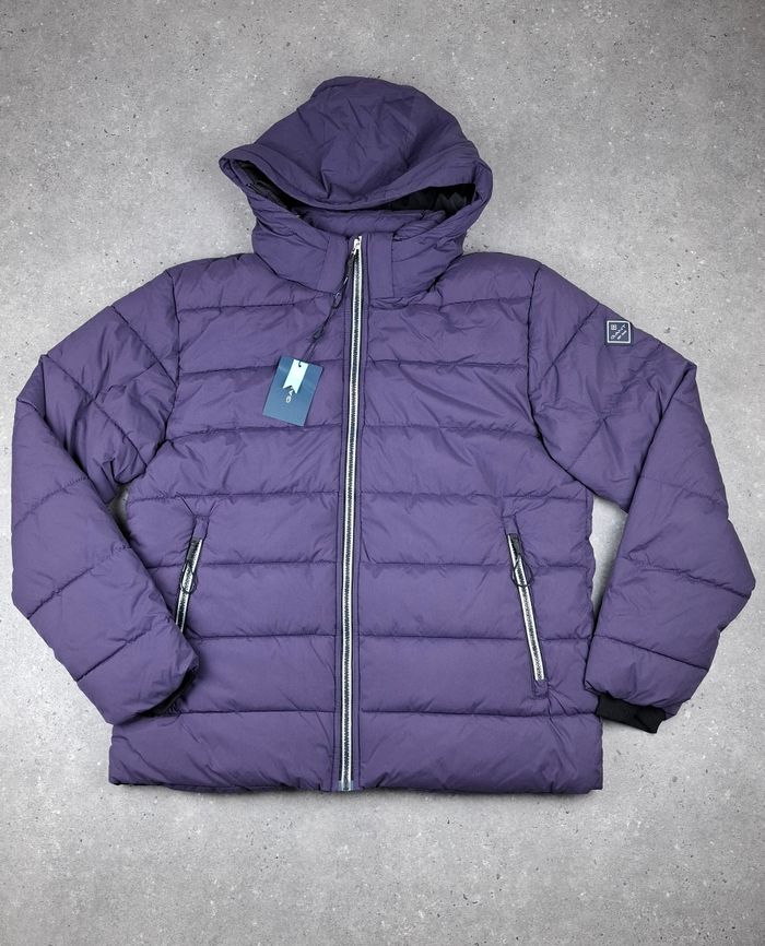 Doudoune GANT violette avec capuche – Taille XL – Neuve - photo numéro 3