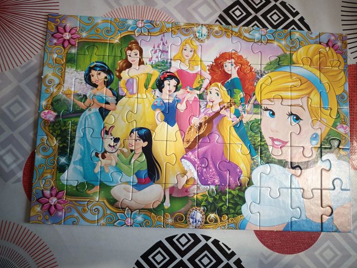 Puzzle Disney princesse 50 pièces - photo numéro 2