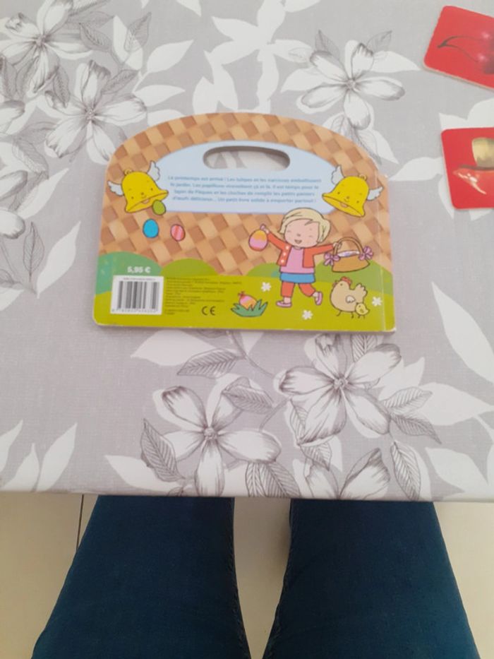 Livre cartonné mon panier de Pâques - photo numéro 2