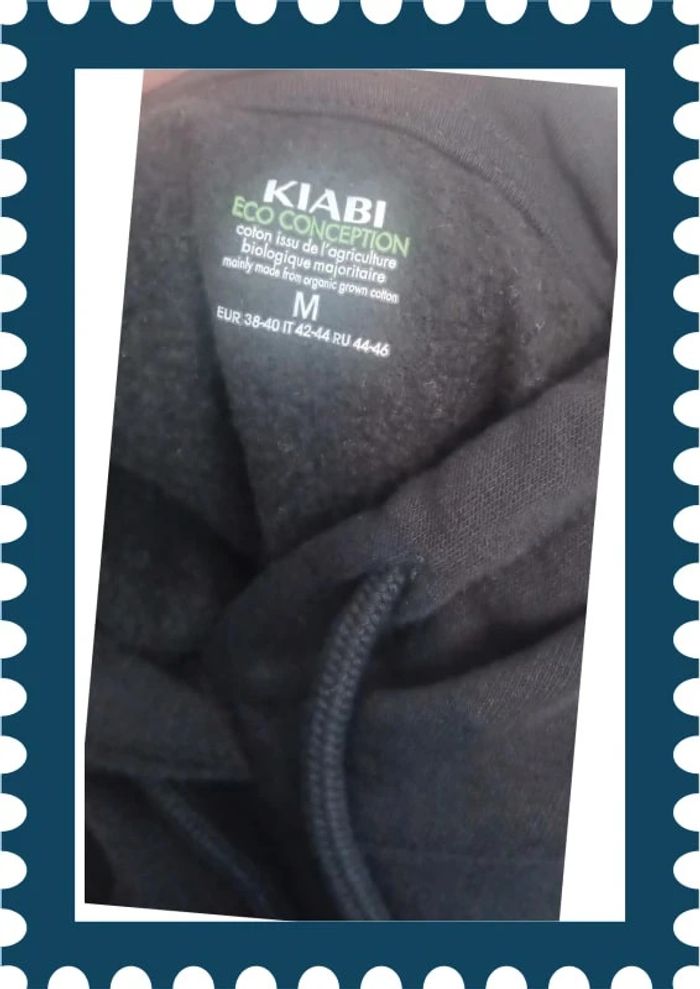 Sweat à capuche Kiabi taille 38/40 - photo numéro 4