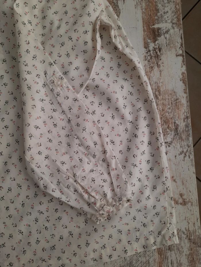 Blouse fleurisergent major 8 ans 128 cm - photo numéro 8